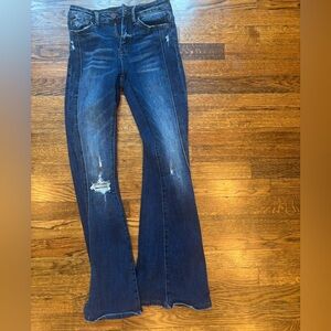 Women's Bootcut Blue Jeans